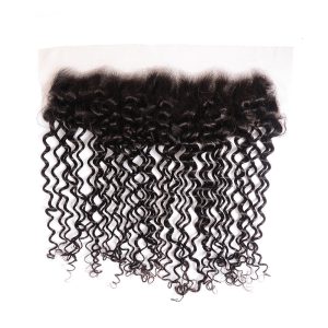 center wig remy hair 13x4 jerry curly frontal