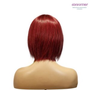 center wig machine made 99j wig remy hair h009