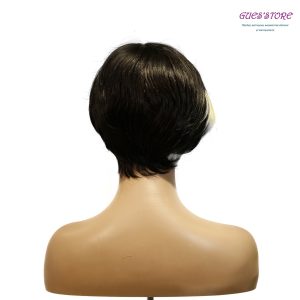 center wig machine made #27 wig remy hair h016