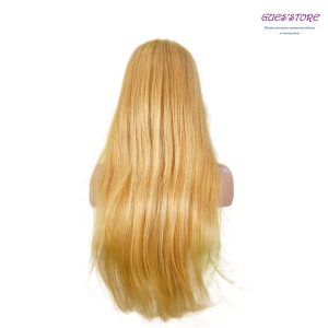 center wig 13x4 straight lace front wig 27 honey blonde remy hair
